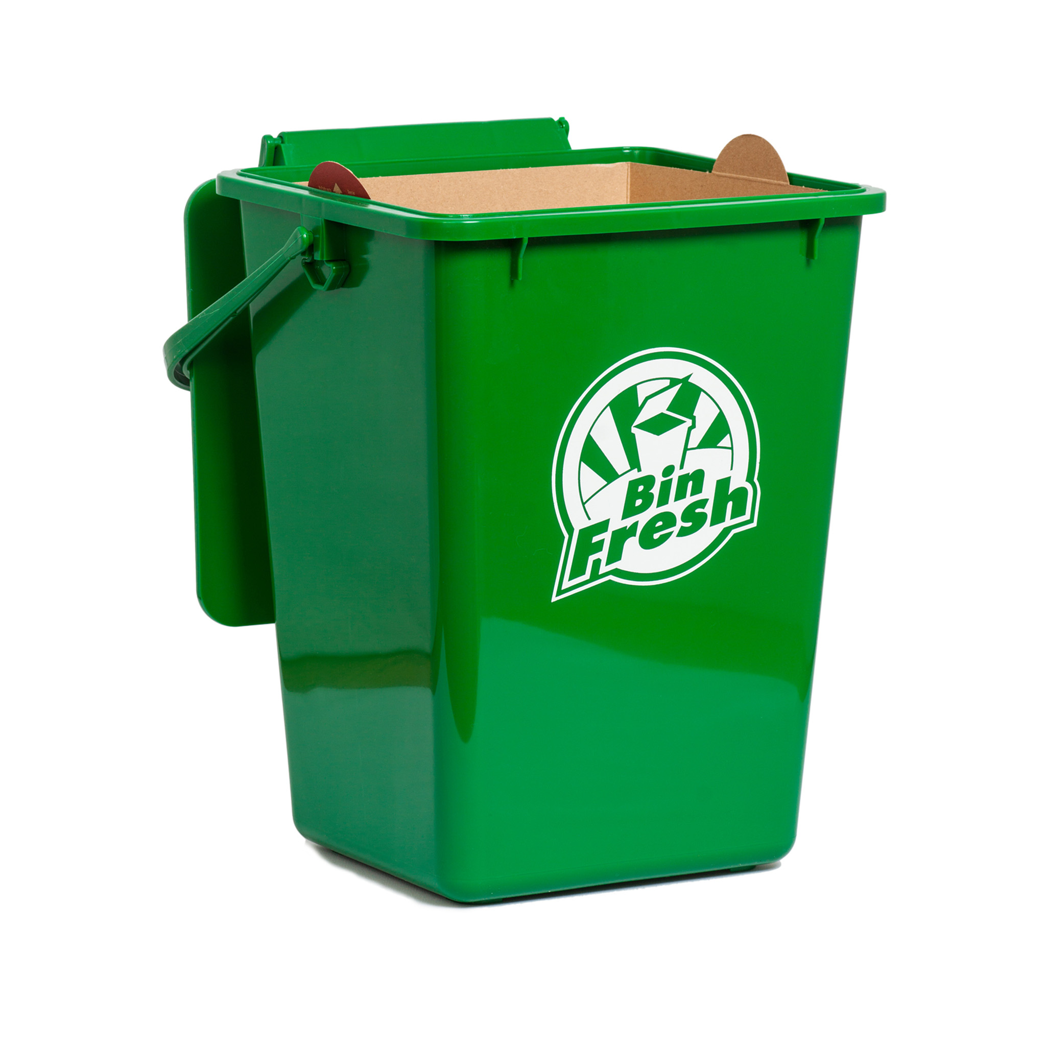 9l Kitchen Composter Bin with liner inserted