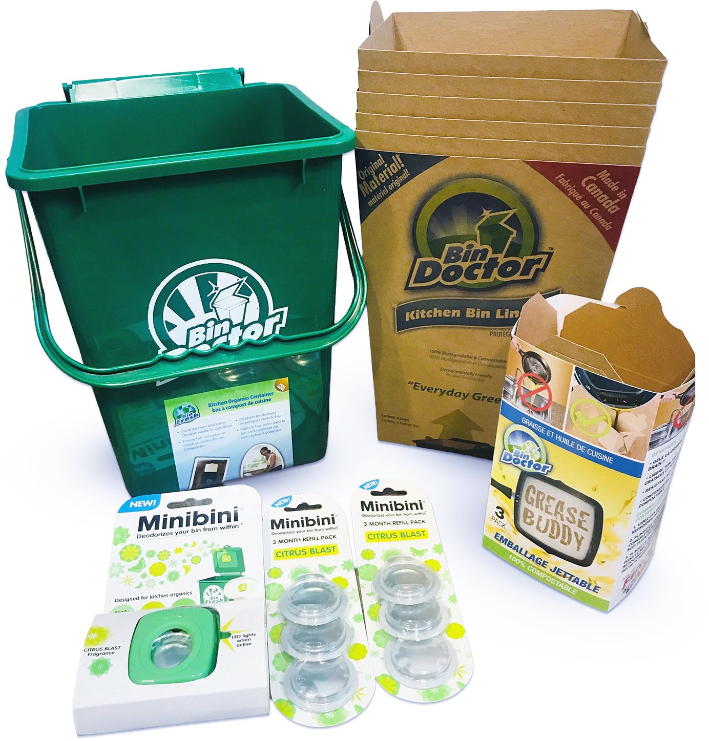 Bin Doctor Kitchen Organics Kit